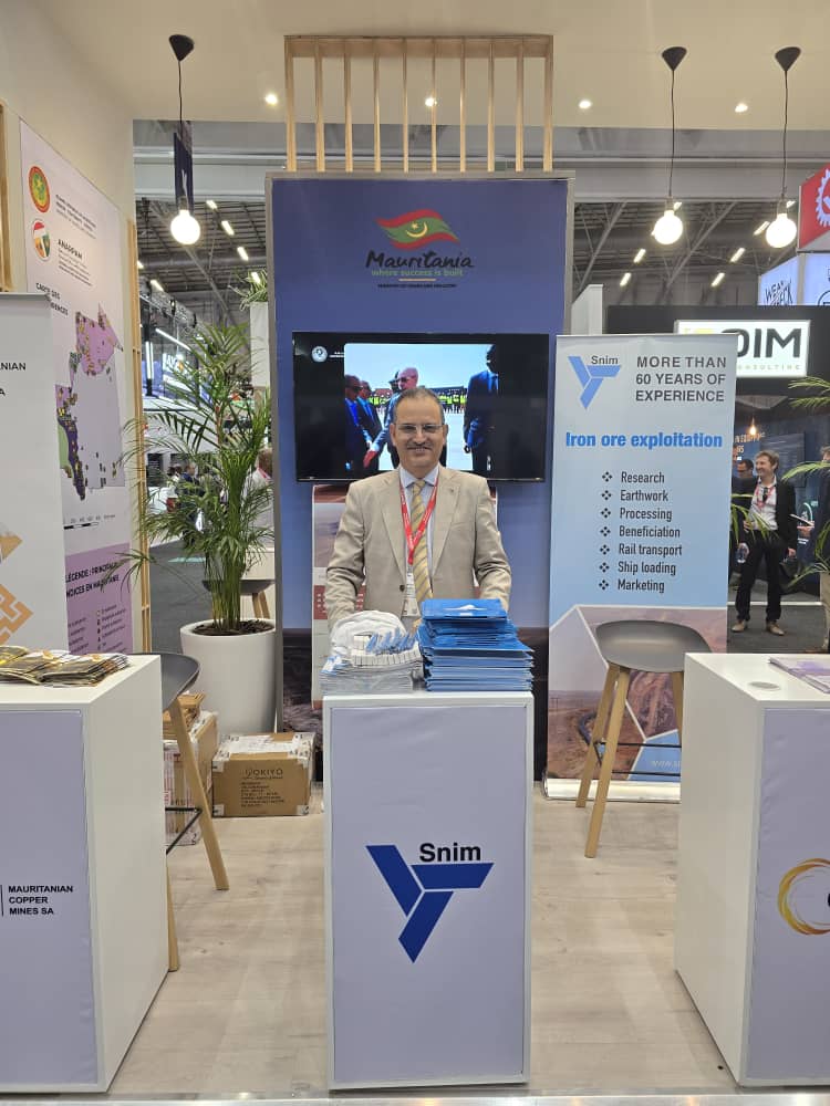 وفد من شركة اسنيم يشارك في معرض Mining indaba